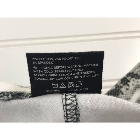 Hue Studio Women's Faded Snake Skimmer Leggings High Rise Size M - Picture 4 of 6